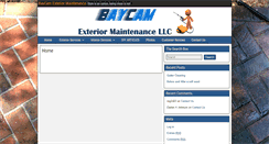 Desktop Screenshot of baycamexteriormaintenance.com